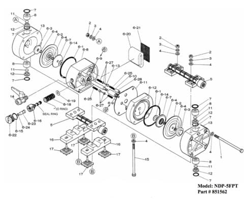 Yamada Parts - Genuine Replacement Parts - Pump Solutions, Inc.