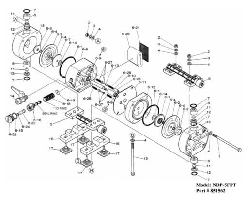 Yamada Parts - Genuine Replacement Parts - Pump Solutions, Inc.